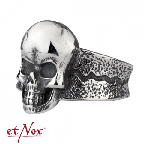 Inele - Inel etNox "Skull" din oțel inoxidabil
