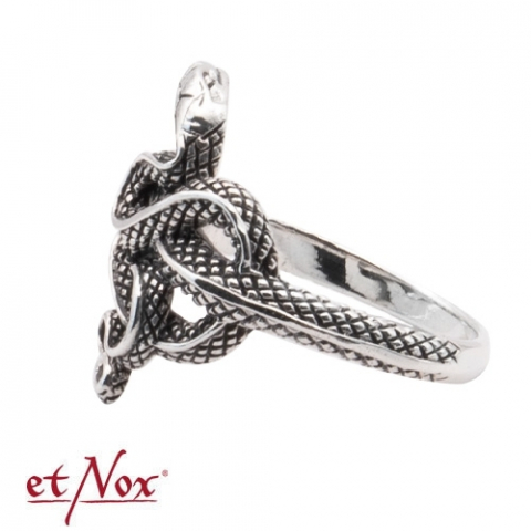 Inel EtNox "Snake" din argint 925 [1]
