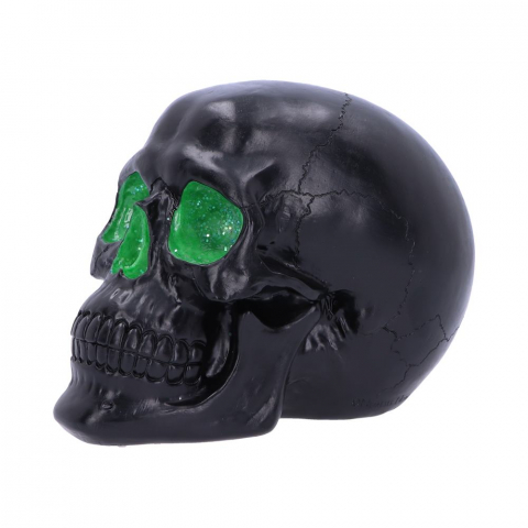 Ornament "Geode Skull Green" - Figurina Gotica [3]