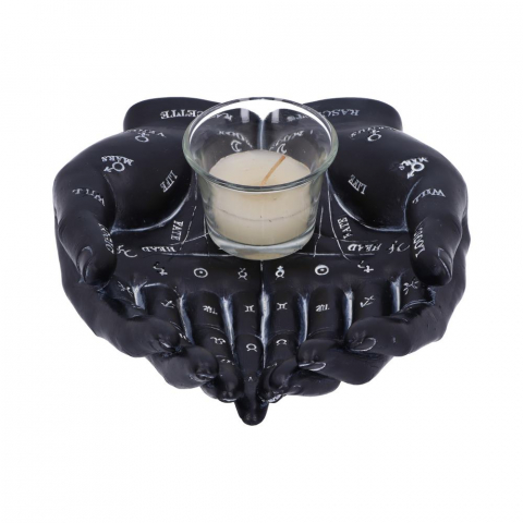 Palmist's Guide – Suport pentru Lumanare cu Design de Chiromantie [4]