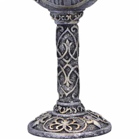 Pocal 'Armoured Medieval Knight Soldier' de 19 cm – Design cu cavaler medieval și detalii aurii [7]