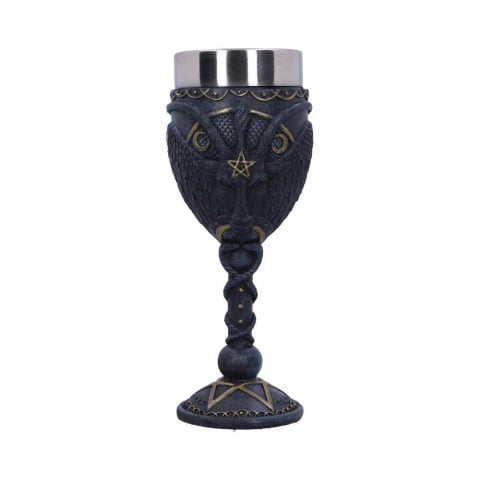 Pocal Baphomet – Pahar gotic cu insert din oțel inoxidabil [4]