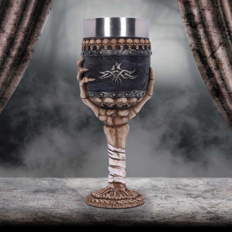 Pocal - Pocal 'Bitter Taste' de 19 cm – Design cu mână scheletică