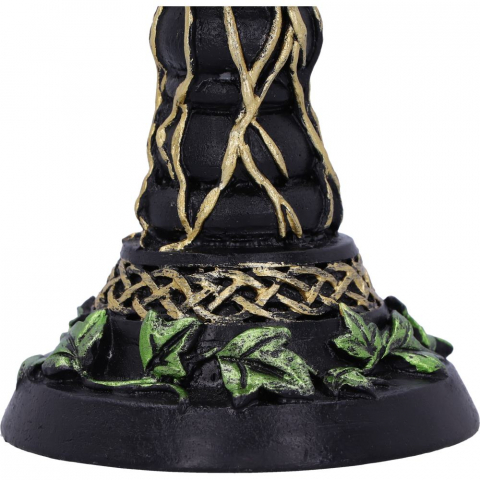 Pocal 'Feline Fang' de 17,3 cm – Design cu pisică neagră vampir și aripi de liliac [7]