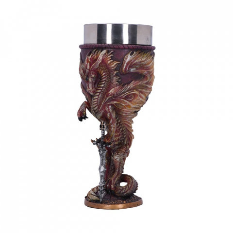 Pocal Flame Blade – Pocal cu Dragonul Rosu al Focului de Ruth Thompson, 17.5 cm [3]