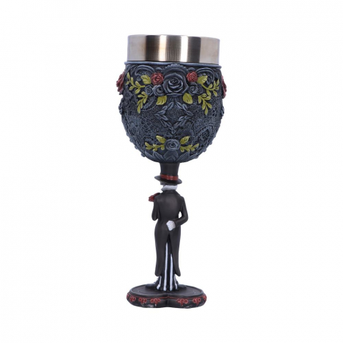 Pocal gotic Mr Goblet – Design schelet masculin, 21 cm [4]