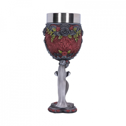 Pocal gotic Mrs Goblet – Design schelet feminin, 21 cm [4]