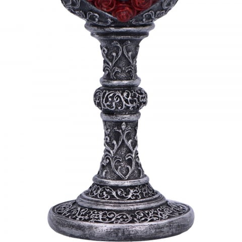 Pocal gotic 'To Have and To Hold' de 19,5 cm – Design cu îndrăgostiți scheletici [7]