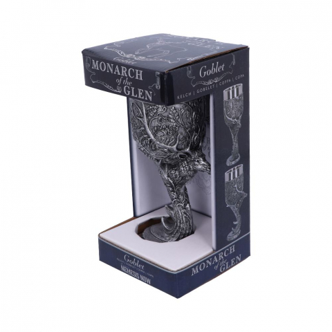 Pocal "Monarch of the Glen" – Pahar decorativ cu cap de cerb [8]