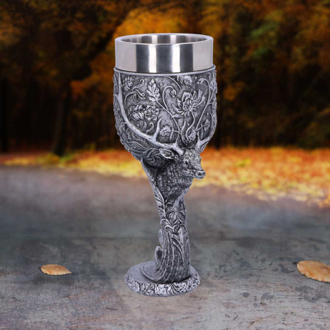 Pocal - Pocal "Monarch of the Glen" – Pahar decorativ cu cap de cerb