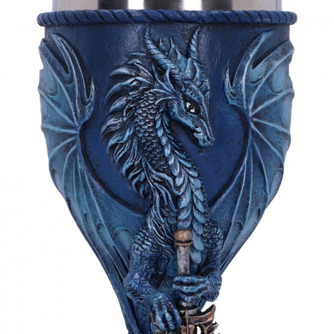 Sea Blade Goblet – Pocal cu dragon marin de Ruth Thompson [6]