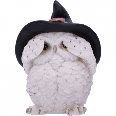 Set de 3 figurine bufnite albe "Trei intelepte" – 9 cm [6]