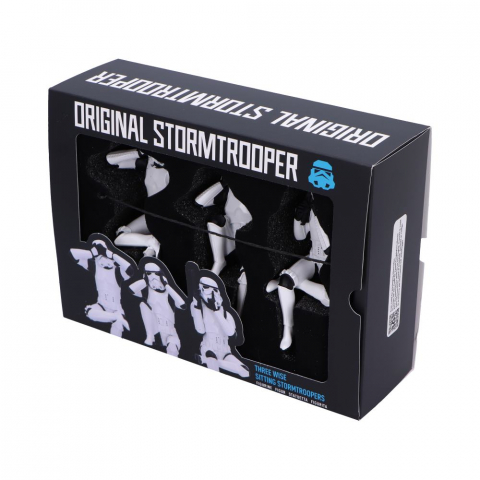 Set de 3 figurine "Three Wise Sitting Stormtroopers" – Stormtrooper [3]