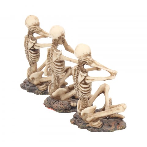 Set figurine "See No, Hear No, Speak No Skeletons" [6]
