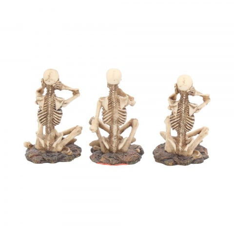Set figurine "See No, Hear No, Speak No Skeletons" [5]