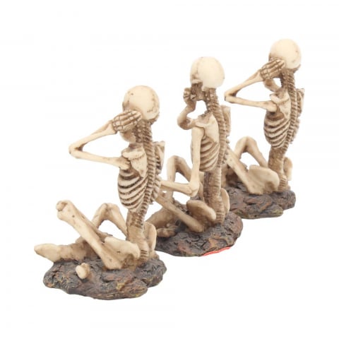 Set figurine "See No, Hear No, Speak No Skeletons" [4]
