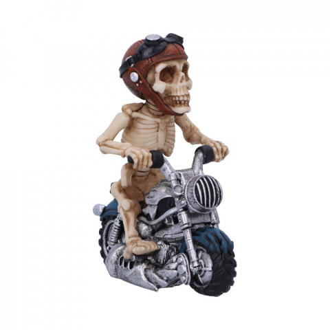 Skelecruiser – Figurina Craniu pe Motocicleta - Decor Gothic Rebel [5]