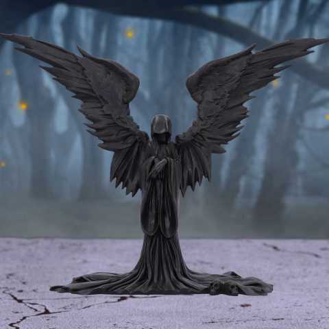 Decor - Angel of Death Figurine 28cm – Statueta Gotica Intunecata