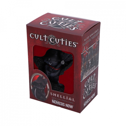 Statueta Shellial – Pisica gotica cu cochilie de melc [8]