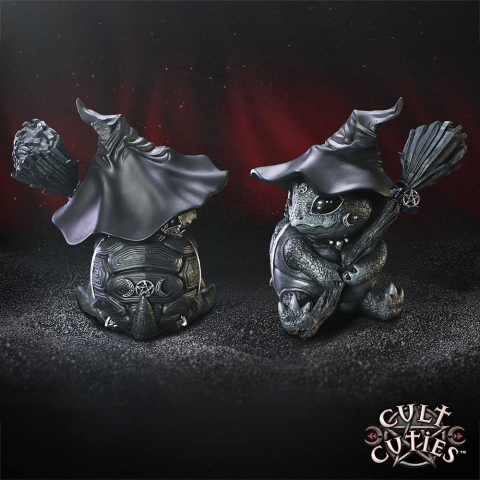 Statueta Shellial – Pisica gotica cu cochilie de melc [9]