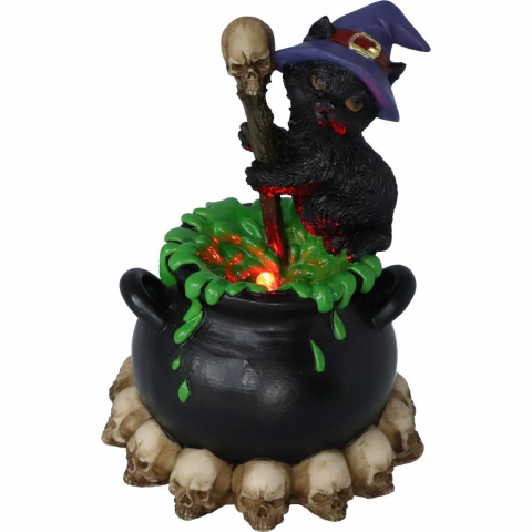 Statueta Spook 12 cm - Pisica neagra si ceaun magic [8]