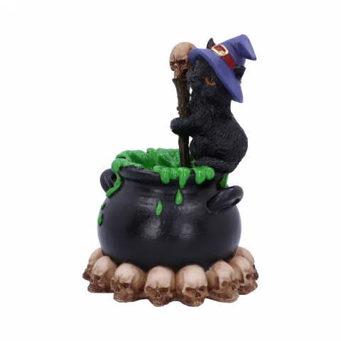 Statueta Spook 12 cm - Pisica neagra si ceaun magic [4]