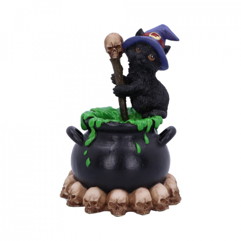 Statueta Spook 12 cm - Pisica neagra si ceaun magic [3]