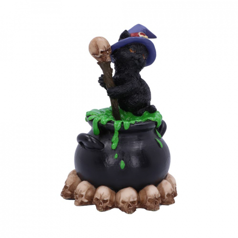 Statueta Spook 12 cm - Pisica neagra si ceaun magic [6]