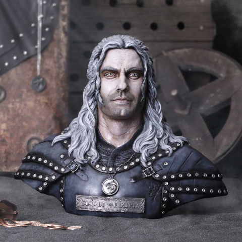 Film & TV - Bustul The Witcher Geralt of Rivia