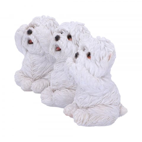 Three Wise Westies – Figurine Westie "Nu vad, nu aud, nu vorbesc"​ [5]