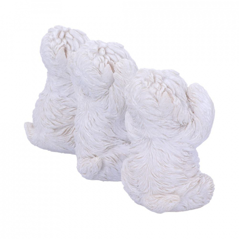 Three Wise Westies – Figurine Westie "Nu vad, nu aud, nu vorbesc"​ [3]