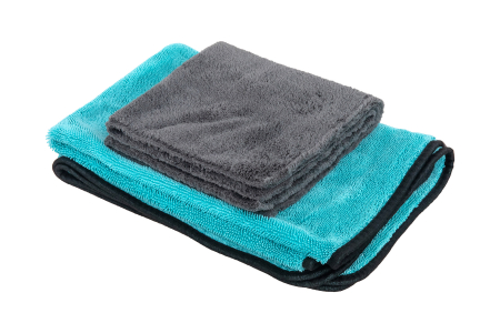 Pachet Prosoape Microfibră Auto Premium - Prosop Uscare XL 90x70 cm + Prosop Detail 40x40 cm | Euro Detail [1]