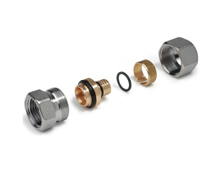 Conector pex 3/4x(20x2) fi, GIACOMINI, 3/4"x(20x2), Produs rezistent si usor de montat, Ideal pentru instalatii durabile [1]