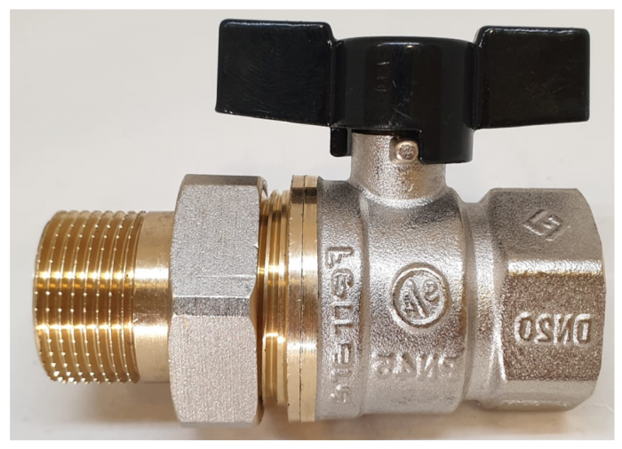 Robinet cu olandez 1/2"mf, 1/2" permite control precis al debitului de apa, Prevenind consumul inutil [1]