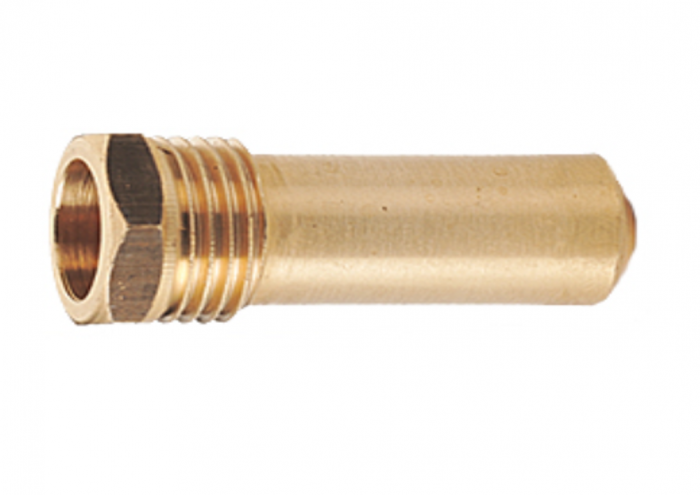 Teaca termometru 1/2 100 mm, GIACOMINI, 1/2"-100mm, Produs rezistent si usor de montat, Ideal pentru instalatii durabile [1]