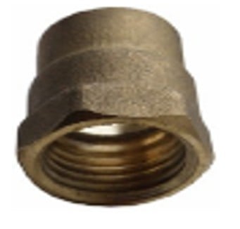 Managementul apei - Adaptor alama 15 x 1/2 f, HOFBAU, 15-1/2, Produs rezistent si usor de montat, Ideal pentru instalatii durabile