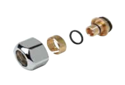 Managementul apei - Adaptor alama cr pt teava pex 16x16x2, 16 x 2 produs rezistent si usor de montat, Ideal pentru instalatii durabile