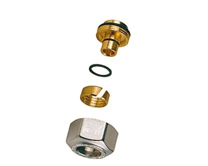 Managementul apei - Adaptor pentru teava pex 16x16x2,2, GIACOMINI, 16 xx 2,2, Conector teava pex