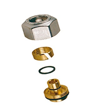 Managementul apei - Adaptor pt teava multistrat 18x16x2,2, GIACOMINI, 18x16x2,2, Racord pt teava, Filet baza 18 ( b.18), T max : 110 c