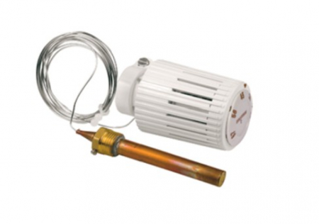 Managementul apei - Cap termostatatic pt incalzire in pardoseala, GIACOMINI, 2m, Cap termostatic, Cu sonda, Interval 20 - 70