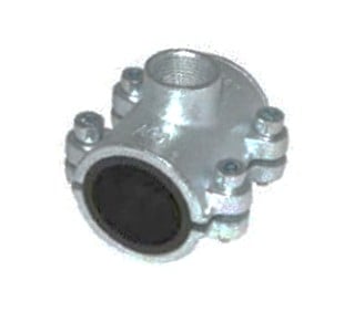 Garnituri si solutii etansare - Colier rapid bransare 3/4 x 1/2, AGAflex, 3/4" x 1/2", Fixeaza ferm tevile, Reducand vibratiile si zgomotul in instalatii