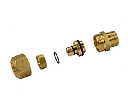 Garnituri si solutii etansare - Conector pexal 1/2x(20x2,8) fe, GIACOMINI, 1/2"x(20x2,8), Produs rezistent si usor de montat