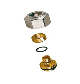 Garnituri si solutii etansare - Conector teava pex 18-20x2.8, GIACOMINI, 18x20x2,8, Racord pt teava, Filet baza 18 ( b.18), T max : 110 c