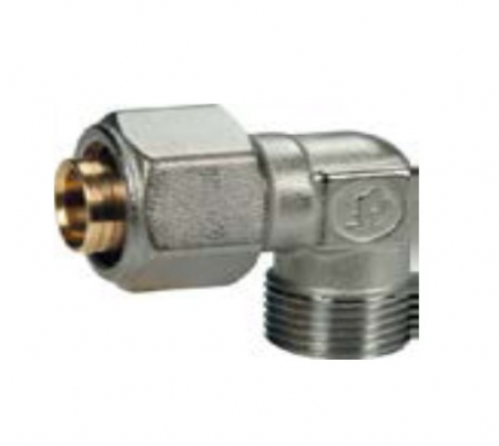 Instalatii de alimentare - Cot 1/2x(16x2) fe pex pert, GIACOMINI, 1/2"x(16x2), Faciliteaza schimbarea directiei conductelor