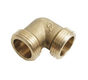 Instalatii de alimentare - Cot alama fe x fe 1", HOFBAU, 1", Faciliteaza schimbarea directiei conductelor