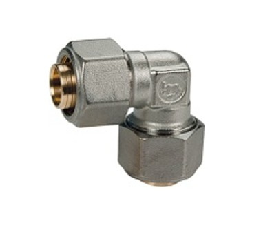 Instalatii de alimentare - Cot egal (16x2) pex pert, GIACOMINI, 16x2, Faciliteaza schimbarea directiei conductelor