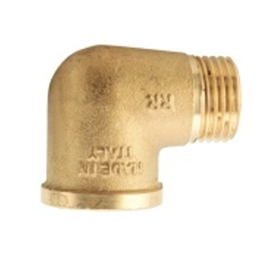 Instalatii de alimentare - Cot mf alama 1/2`, Remer, 1/2", Faciliteaza schimbarea directiei conductelor, Economisind spatiu si asigurand debit optim