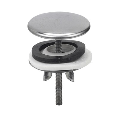 Instalatii de alimentare - Dop ornament lavoar inox, Remer, 0, Produs rezistent si usor de montat, Ideal pentru instalatii durabile