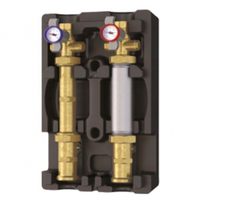 Colectoare si distribuitoare - Grup distributie r586 fara circulator, GIACOMINI, 0, Produs rezistent si usor de montat