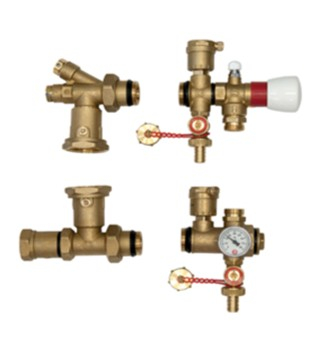 Instalatii de alimentare - Kit de amestec temperatura joasa, GIACOMINI, -, Produs rezistent si usor de montat, Ideal pentru instalatii durabile